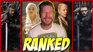 Game of Thrones Seasons Ranked 2024 [upl. by Leonteen642]