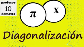 Diagonalización 02 de matrices 2x2 ejercicio resuelto 1 [upl. by Enatan256]