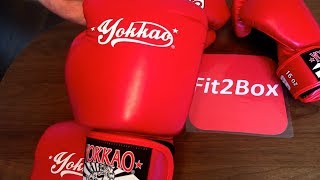 YOKKAO VERTIGO MUAY THAI GLOVES REVIEW [upl. by Raffo]