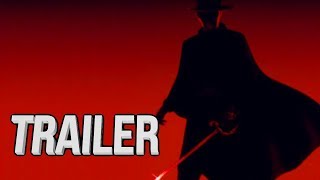 The Mask of Zorro 1998  Trailer English feat Anthony Hopkins [upl. by Yruoc474]