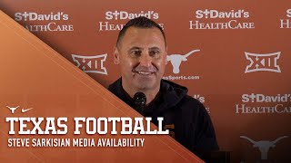 Steve Sarkisian Media Availability April 2 2024 [upl. by Nwahshar406]