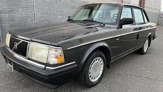 1993 Volvo 240 Sedan FOR SALE [upl. by Ahsillek694]