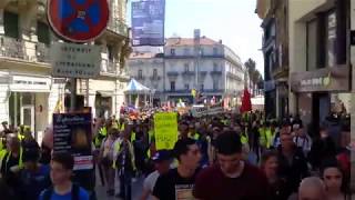 ACTE 22  Les Gilets Jaunes à Montpellier PAS ESSOUFLES DU TOUT [upl. by Ynhoj]