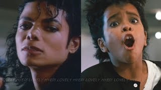 Michael Jackson  Bad Official Video vs quotBadderquot MoonWalkerKids VERSION [upl. by Marijn]