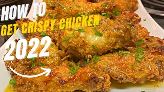 The best amp easiest chicken wings made in the oven — with the perfect sauce [upl. by Nahseez447]