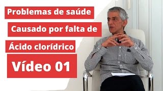 Falta de Ácido Clorídrico no Estômago  Vídeo 01 [upl. by Tomlinson]