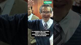 ALBERTO FUJIMORI se afilió a FUERZA POPULAR de cara a las próximas elecciones 2026 shorts [upl. by Oecile]