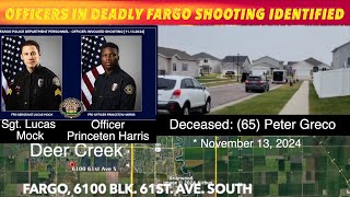 Officers amp Subject In Deadly Fargo Shooting Identified [upl. by Anagnos245]