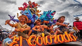 Carroza Ganadora 2018 ▷ El Colorado Carnaval de Negros y Blancos Pasto Audio La Rebaja [upl. by Haniraz]