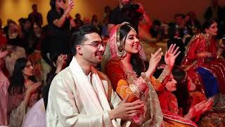 Ayma amp Umair Full Mehndi Dance Performances  Pakistani Wedding 2023 [upl. by Oiramej]