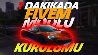 FIVEM 1 DAKIKADA MODLU ARAC KURMAK  BAGISCI DONATE ARAC KURULUMU [upl. by Austreng685]