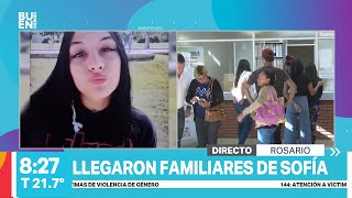 Otro detenido por la muerte de Sofía Delgado y llegada de los familiares a la morgue ► Telefe Rosari [upl. by Turner]