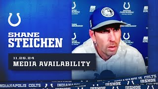 Shane Steichen Media Availability  November 25 [upl. by Josler]