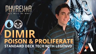 Dimir Poison Proliferate Deck Tech with LVD  Standard  MTGPhyrexia  MTG Arena [upl. by Ann-Marie]