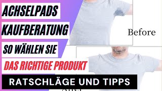 Achselpads Vergleich Die besten Schweißpads im Test So wählen Sie das richtige Produkt [upl. by Hennessy]