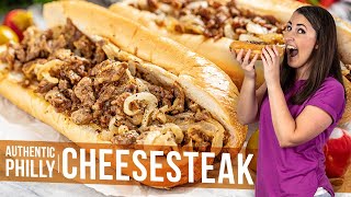 Authentic Philly Cheesesteak [upl. by Fowler305]