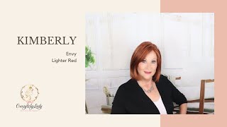 Envy KIMBERLY wig review  LIGHTER RED  Bob Styles [upl. by Nerraj553]