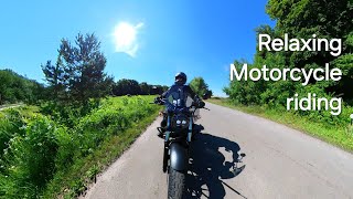 honda rebel 500 relaxing riding exhaust sound [upl. by Llerrem]