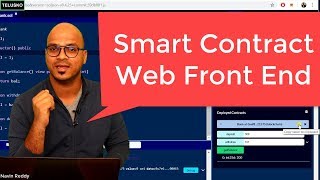 Smart Contract with Front End  Blockchain [upl. by Zoldi]