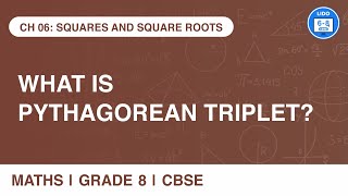 Pythagorean Triplet  Squares and Square roots  Class 8 Maths Chapter 6 [upl. by Nwahsud161]