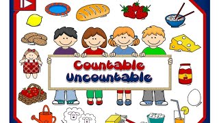 Countable and Uncountable Nouns Song [upl. by Sutsuj]