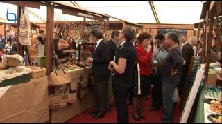 Feira do Queijo Alcains com produtos inovadores [upl. by Nailimixam]