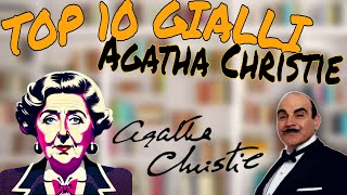 TOP 10 GIALLI AGATHA CHRISTIE mangacollection unboxingmanga top10manga librigialli booktube [upl. by Rancell]