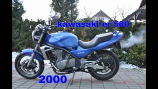 Kawasaki er 500 ficha técnica e top speed 1996 a 2007 [upl. by Cirek]