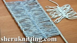 Hairpin Lace Strip Crochet Tutorial 3 How to Work Basic Strip [upl. by Pandich]