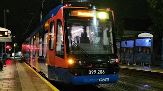 Citylink Sheffield TramTrain 206 From Middlewood To Meadowhall [upl. by Godric10]