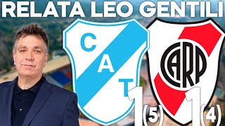 COPA ARGENTINA  TEMPERLEY 1 5 RIVER 1 4  Relato de Leo Gentili [upl. by Austen653]