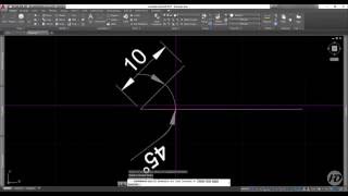 01 AUTOCAD LIGNE AJUSTER DECALER [upl. by Eustashe]