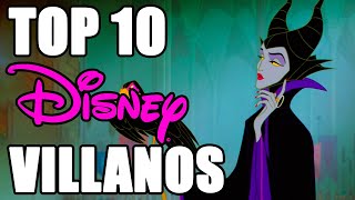 Top 10 Villanos de Disney [upl. by Laertnom809]