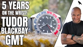 5 years on the Wrist TUDOR BLACKBAY GMT Tudor Pepsi [upl. by Eelarac]