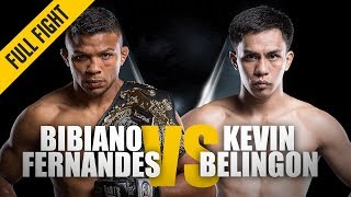 ONE Full Fight  Bibiano Fernandes vs Kevin Belingon  JiuJitsu Masterclass  January 2016 [upl. by Lyndon]