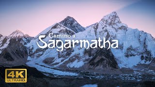 Everest Base Camp Trek  Path to SAGARMATHA 4K [upl. by Alleram809]