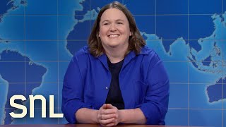 Weekend Update Molly Kearney on Going Home for the Holidays  SNL [upl. by Idid]