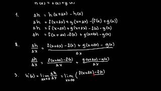 Regneregler for differentiation [upl. by Jethro]