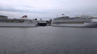 Norway Stavanger Lysefjord ferry Pulpit Rock Sailing back to Port compilation [upl. by Rodi]