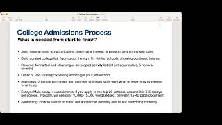 College Shortcuts College Admissions Essay Webinar  Good Essays Bad Essays and Testimonials [upl. by Mollie]