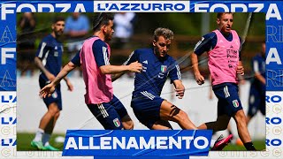 Primo allenamento al Forte Village  Nations League Finals [upl. by Kyte]