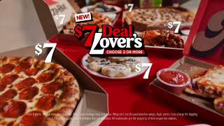 Pizza Hut Commercial 2024  USA • 7 Deal Lovers Deal [upl. by Nevuer77]