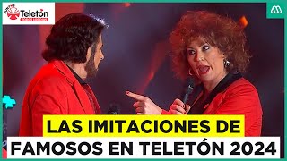 Las imitaciones de los famosos en la Teletón 2024 Rutina completa [upl. by Salb]