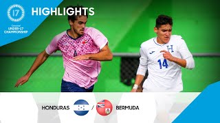 Concacaf Under17 Championship 2023 Highlights  Honduras vs Bermuda [upl. by Enos]