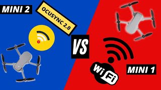 DJI Mini 2 quotOCUSYNC 20quot VS DJI Mini 1 quotADVANCED WIFIquot  IS THERE REALLY A DIFFERENCE [upl. by Biondo]