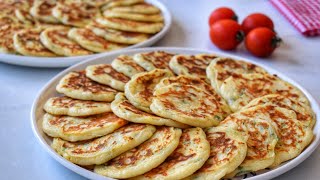 KAHVALTIYA YAPTIM ANINDA BİTTİ 😋 BU KAHVALTILIK BİR HARİKA ☝️ KAŞIK DÖKMESİ TARİFİ  BREAKFAST [upl. by Nuarb524]