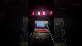 Mixing with 16 Boxes per side of Soundwork Alpha from Thailand concert fohengineer speaker [upl. by Etat853]