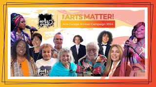 The Arts Matter  2024 Annual Campaign [upl. by Erdnaid]