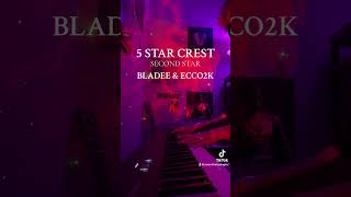 5 Star Crest 4 Vattenrum 2nd beat switch  Bladee amp Ecco2k Piano Cover [upl. by Bronk871]