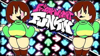 VS Fanon Chara REMASTERED  Friday night Funkin Mod [upl. by Hengel]